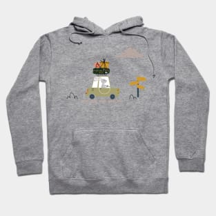 Bunny On Vacation Hoodie